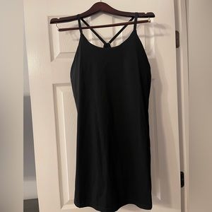 Black exercise dress